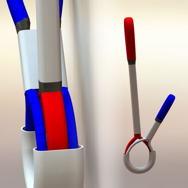 Custom subsea load transfer sling design