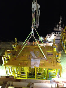 Cortland Selantic® slings being used offshore